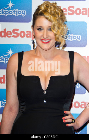 BRONAGH WAUGH (HOLLYOAKS) INSIDE SOAP AWARDS 2011 THE STABLES MARKET LONDON ENGLAND 26 September 2011 Stock Photo