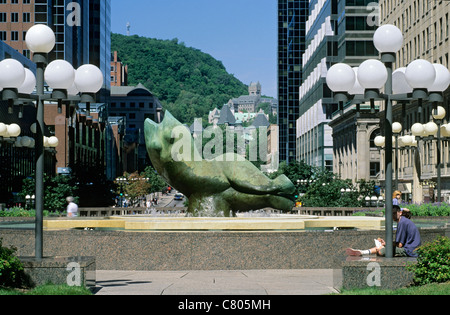 Canada, Quebec, Montreal, Place Ville Marie Stock Photo