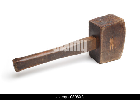 wooden hammer Stock Photo