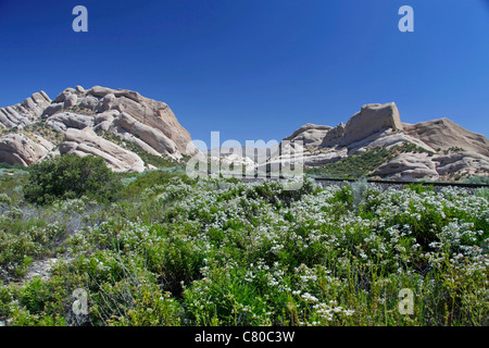 Mormon Rocks Cajon Pass California USA Stock Photo