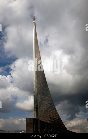 Russia, Moscow, Cosmos Space Monument Stock Photo