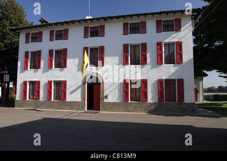 ENZO FERRARI WHITE HOUSE MARANELLO ITALY  2011 Stock Photo