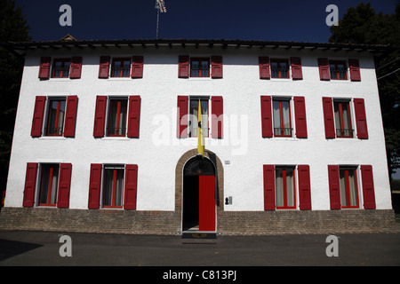 ENZO FERRARI WHITE HOUSE MARANELLO ITALY  2011 Stock Photo