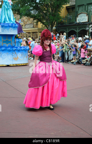 magic kingdom celebrate a dream come true parade the ugly sisters Stock Photo