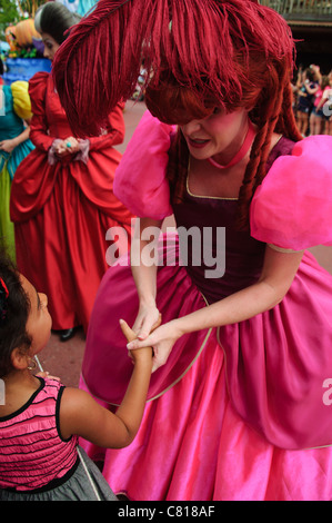 magic kingdom celebrate a dream come true parade the ugly sisters Stock Photo