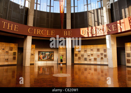 Main Rotunda at the Country Music Hall of Fame, Nashville, Tennessee, USA Stock Photo