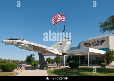 Florida, Pensacola, National Museum of Naval Aviation, Grumman F-14A Tomcat Stock Photo