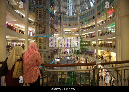 Suria KLCC shopping center at Menara Petronas towers, Kuala Lumpur, Malaysia Stock Photo