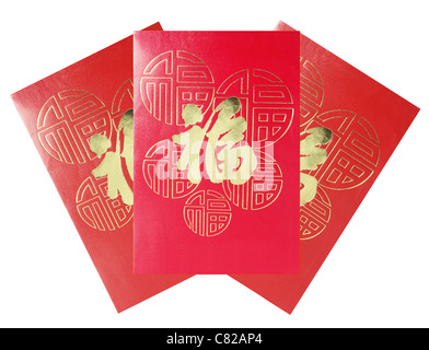 Chinese New Year Red Packets Stock Photo - Alamy