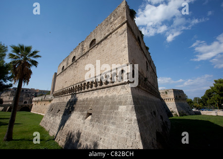 Castello Normanno Svevo,  Bari old town, Puglia Italy. Photo:Jeff Gilbert Stock Photo