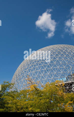 Biosphere in Montreal. US pavilion of Expo 1967 Stock Photo