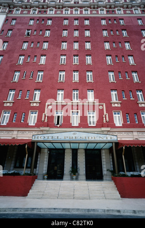 Hotel Presidente Vedado Havana Cuba. Stock Photo