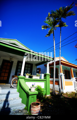 houses on key west Stock Photo