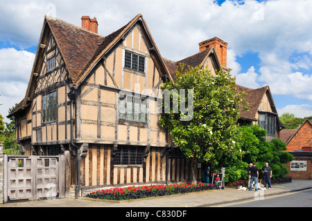 Hall's Croft (home of Shakespeare's daughter, Susanna Hall), Stratford-upon-Avon, Warwickshire, England, UK Stock Photo