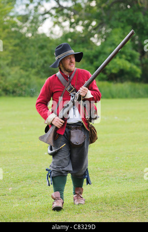 English Civil War re-enactment Stock Photo