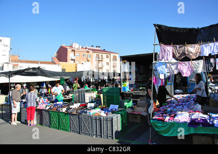 Bonavista Sunday Market, Bonavista, near Salou, Costa Daurada, Province of Tarragona, Catalonia, Spain Stock Photo