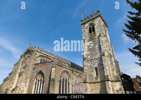 Sarum St Thomas and ST Edmund, Church of St Thomas Beckett, The Maltings, Salisbury, Wiltshire, England, UK Stock Photo