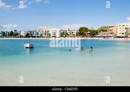 Mallorca, Port de Alcudia, beach Stock Photo