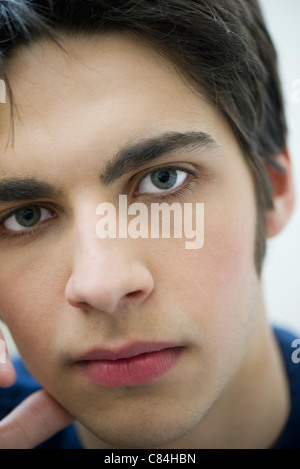 Male, close-up portrait Stock Photo