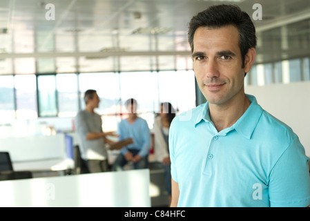Casually dressed businessman, portrait Stock Photo