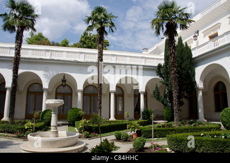 Ukraine, Yalta. Livadia Palace. 1911 summer home of the last Russian Tsar, Nicholas II. Stock Photo