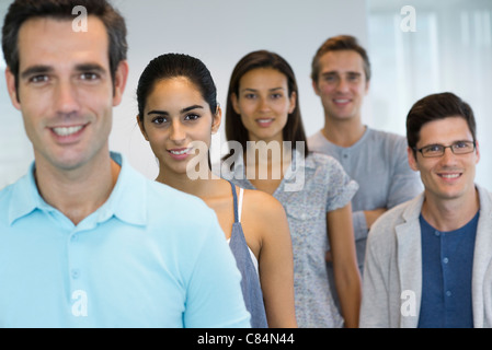 Casually dressed colleagues, portrait Stock Photo
