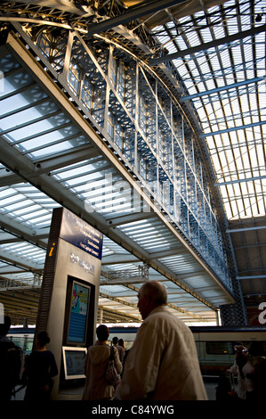 St Pancras International Station, London, UK Stock Photo