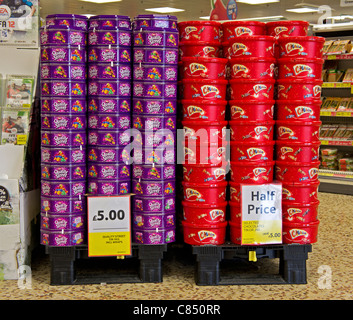 christmas chocolates in a uk supermarket Stock Photo - Alamy