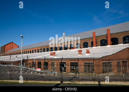 Watervliet Arsenal near Albany, New York State, U.S. Army, oldest continuously operated active arsenal in USA Stock Photo