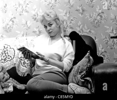 BARBARA WINDSOR  English film and TV actress about 1954 Stock Photo
