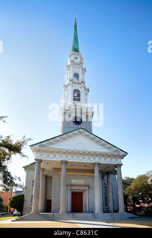 Independent Presbyterian Church, Savannah Stock Photo