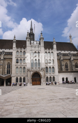 Exterior of Guildhall London England August 2011 Stock Photo
