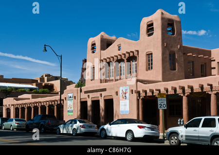 Museum of Contemporary Native Arts in Santa Fe New Mexico USA Stock Photo