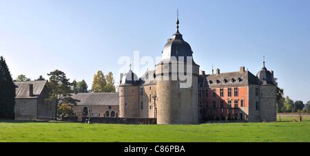 The castle of Lavaux-Sainte-Anne, Ardennes, Belgium Stock Photo