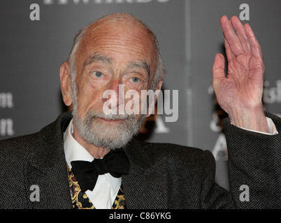 DUBLIN, IRELAND - FEBRUARY 14: David Kelly arrives at the 6th Annual Irish Film and Television Awards at the Burlington Hotel on February 14, 2009 in Dublin, Ireland Stock Photo