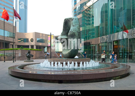 Exchange Square, Hong Kong Stock Photo