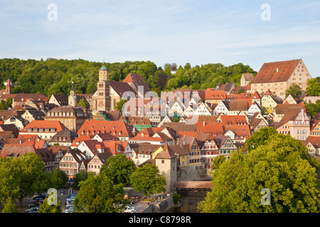 Germany, Baden-Wurttemberg, Schwabisch Hall, View of cityscape Stock Photo