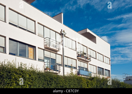 Residential Building (Apartment House) by Ludwig Mies van der Rohe at Weissenhof Estate (Weissenhofsiedlung), Stuttgart, Germany Stock Photo