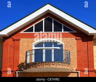 Part of a house. Close up. Stock Photo