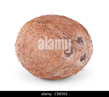 Coconut isolated on white background Stock Photo