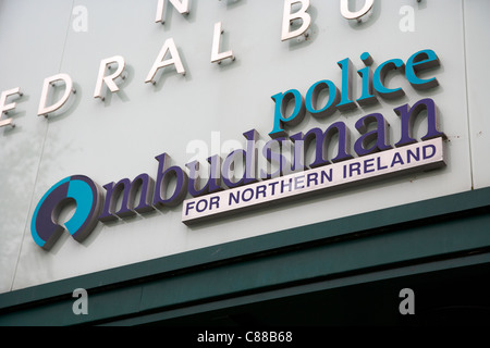 police ombudsman for northern ireland office belfast city centre northern ireland uk Stock Photo