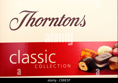 thorntons classic collection chocolates Stock Photo