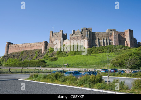 Bamburgh Castle, Bamburgh, Northumberland Coast, England. Stock Photo