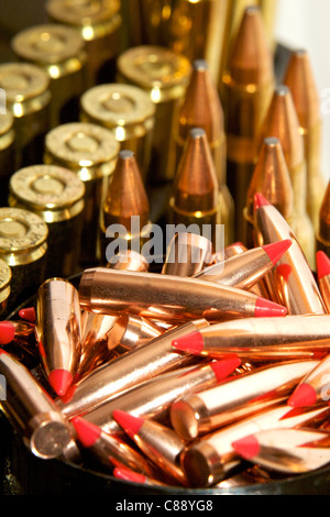 Hunting Rifle Bullets Stock Photo: 39536361 - Alamy