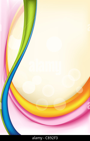 illustration of colorful abstract vector background Stock Photo