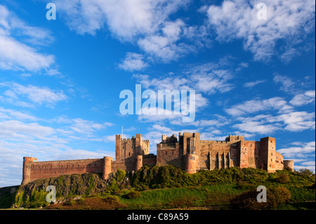 Bamburgh Castle, Northumberland, England, UK. Stock Photo