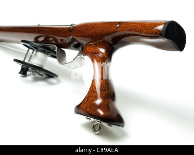 Wooden speargun hi-res stock photography and images - Alamy