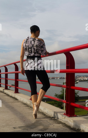 Urban Ballet. Panama City, Republic of Panama, Central America Stock Photo