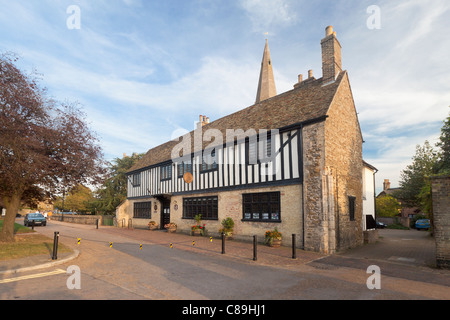 Oliver Cromwell's house in Ely, UK Stock Photo