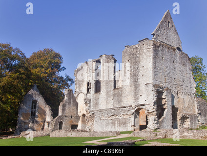 Minster Lovell Hall ruins, Minster Lovell, Oxfordshire, England Stock Photo